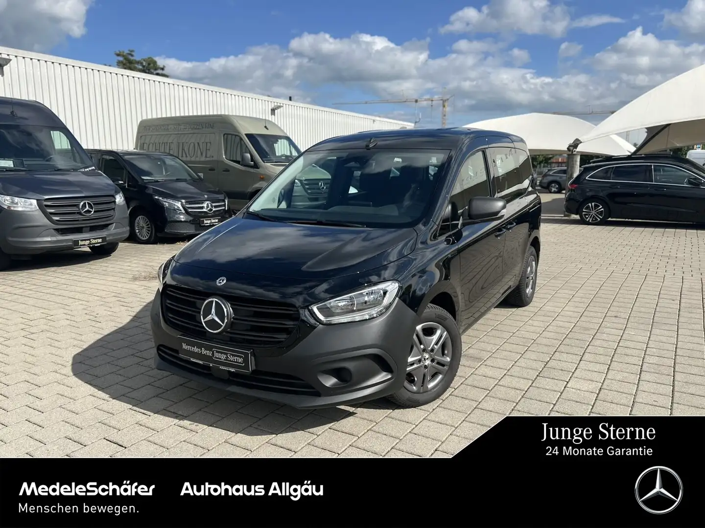 Mercedes-Benz Citan eCitan CITAN Tourer PRO KLIMA MBUX HECKTÜREN PTC crna - 1