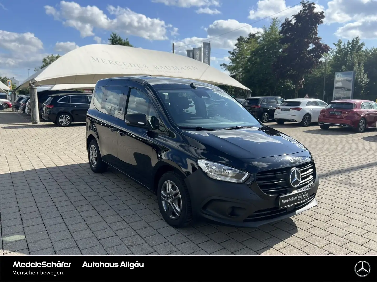 Mercedes-Benz Citan eCitan CITAN Tourer PRO KLIMA MBUX HECKTÜREN PTC crna - 2
