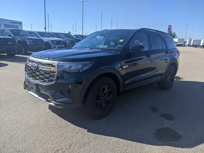 Black 2026 Ford Explorer SUV / Crossover All-Wheel Drive 10-Speed Automatic
