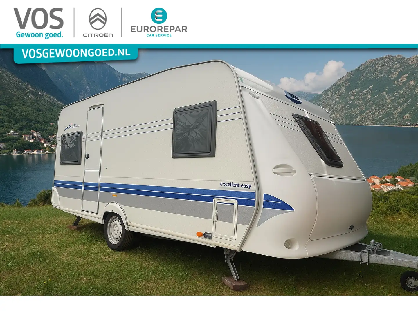 Hobby 30S 460 Excellent Easy | IsaBella Voortent | Blanc - 1