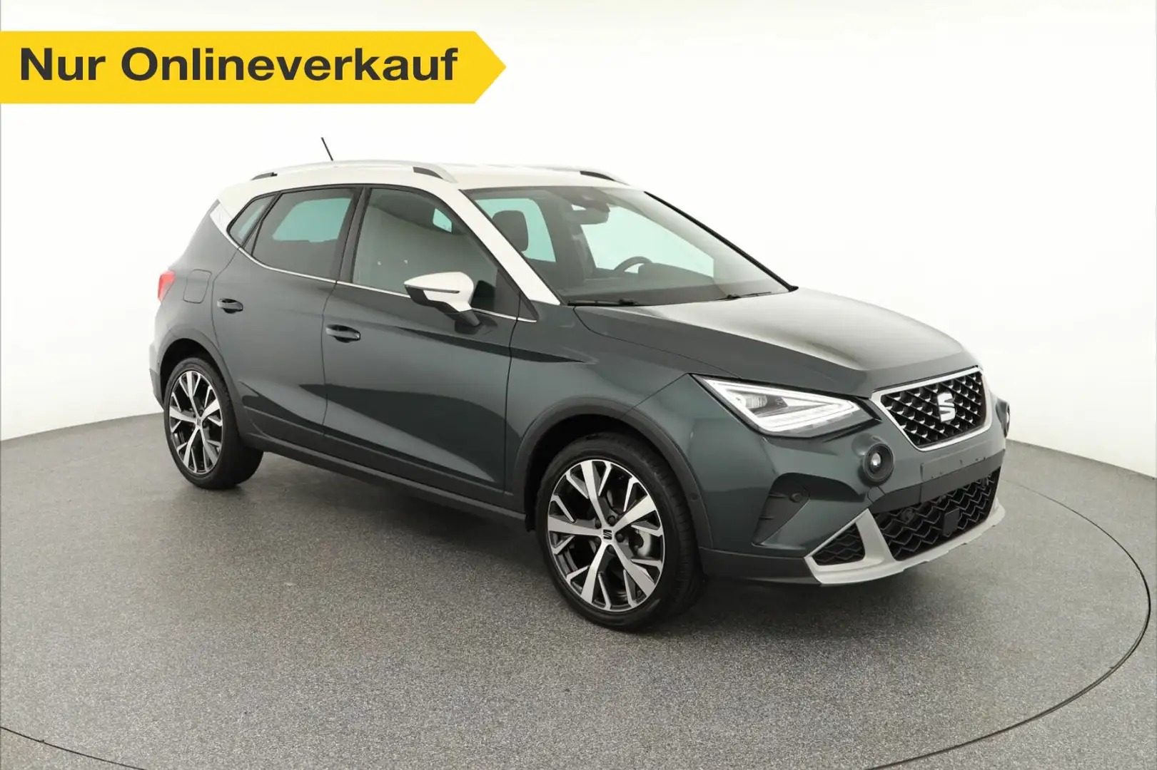 SEAT Arona Arona 1.0 TSI Xperience OPF LED+nAVI+ACC+SHZ+RFK Grün - 1