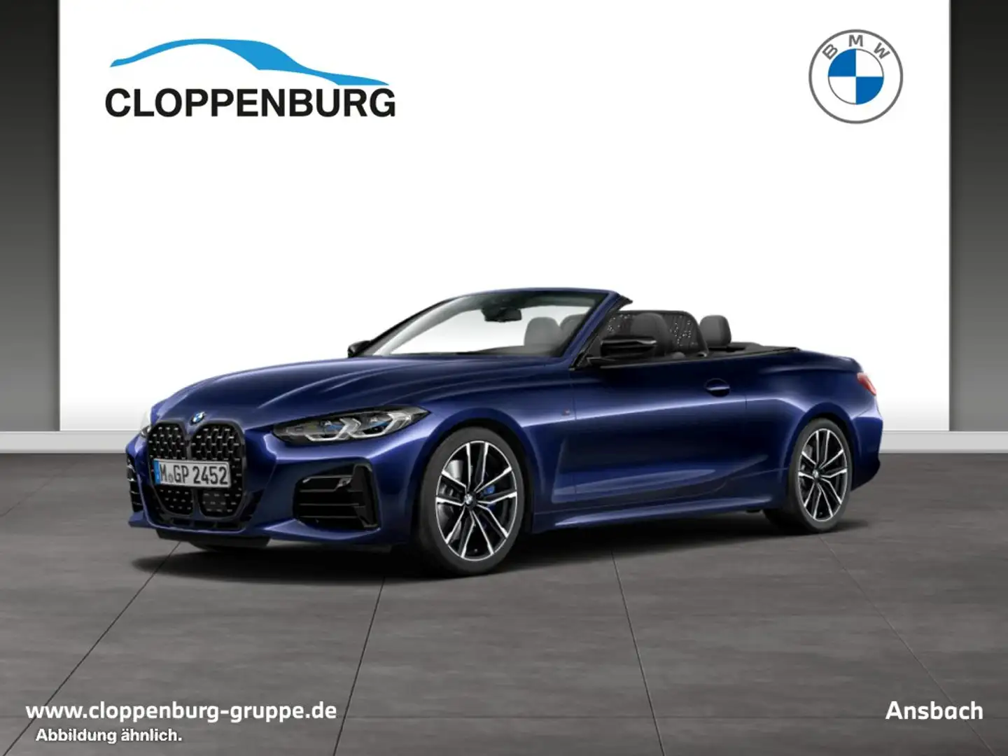 BMW 440 M440i xDrive M Sportpaket Cabrio Head-Up DAB Azul - 1