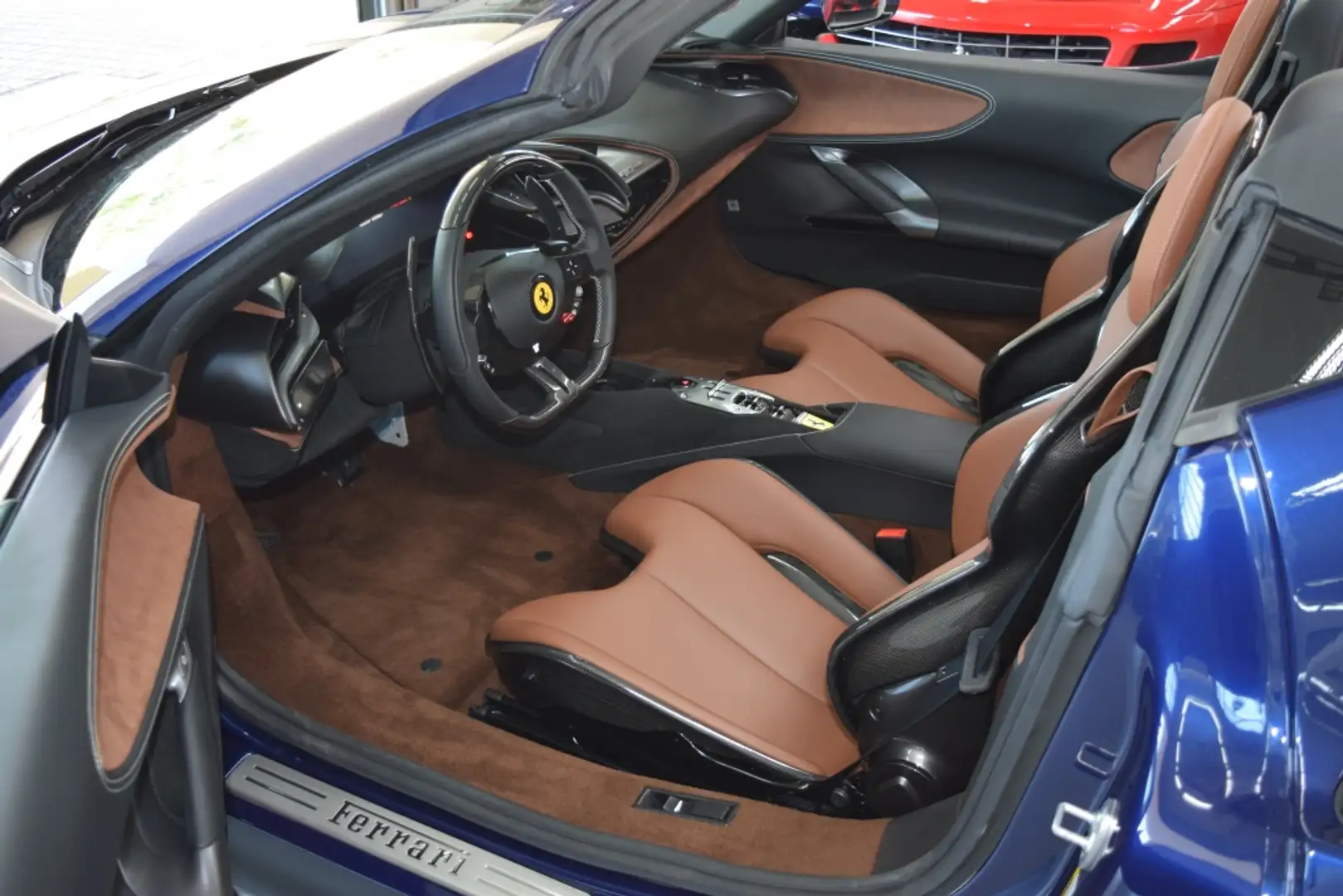 Ferrari SF90 Spider Carbon Lifting Racingsitze Blau - 2