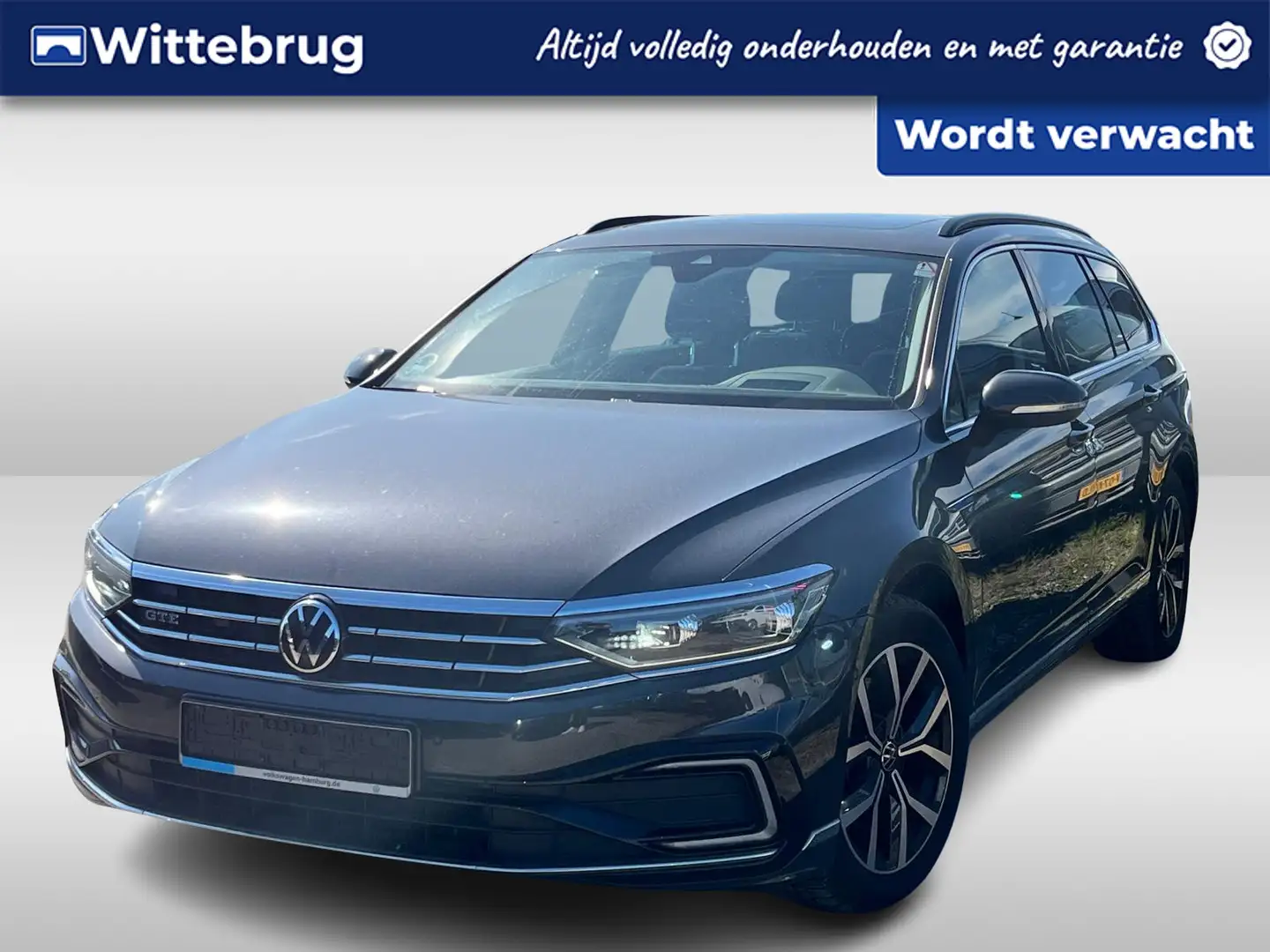 Volkswagen Passat Variant 1.4 TSI PHEV GTE Business / Panorama dak / Trekhaa Grijs - 1