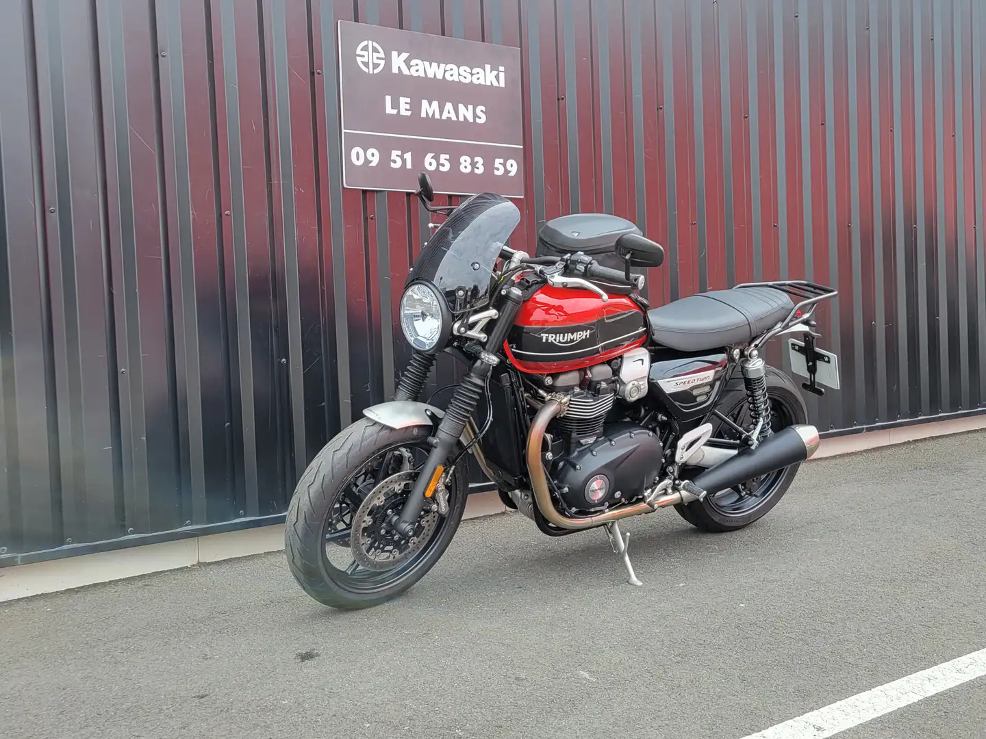 Triumph Speed Twin Rouge - 2