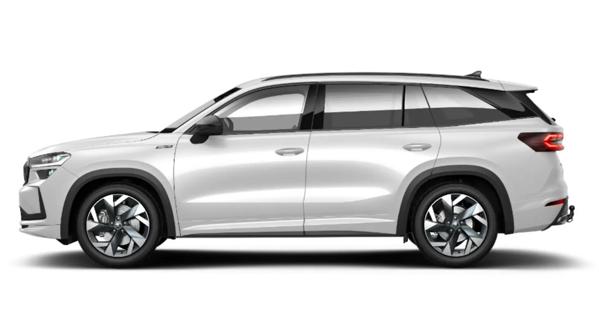 Skoda Kodiaq Sportline Sportl AHK 7-S Matrix Nav Kessy ACC S... Weiß - 2