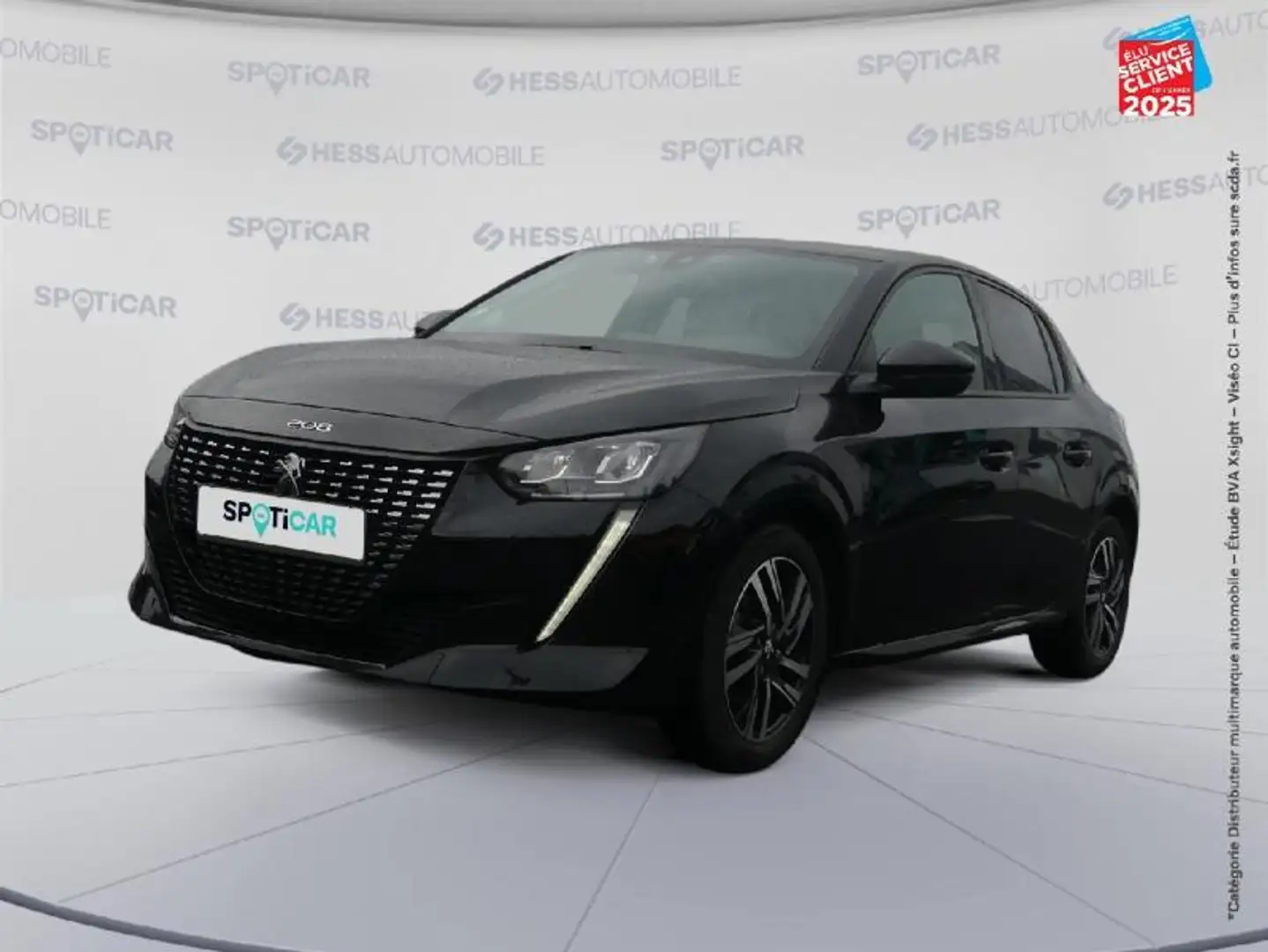 Peugeot 208 1.2 PureTech 100ch S/S Allure 118g GPS Radar AR Ca Noir - 1