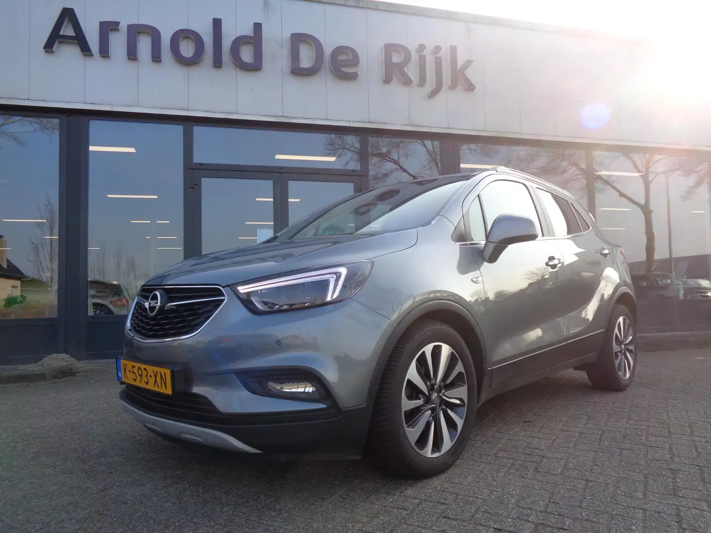 Opel Mokka X 1.4 Turbo Innovation Grijs - 1