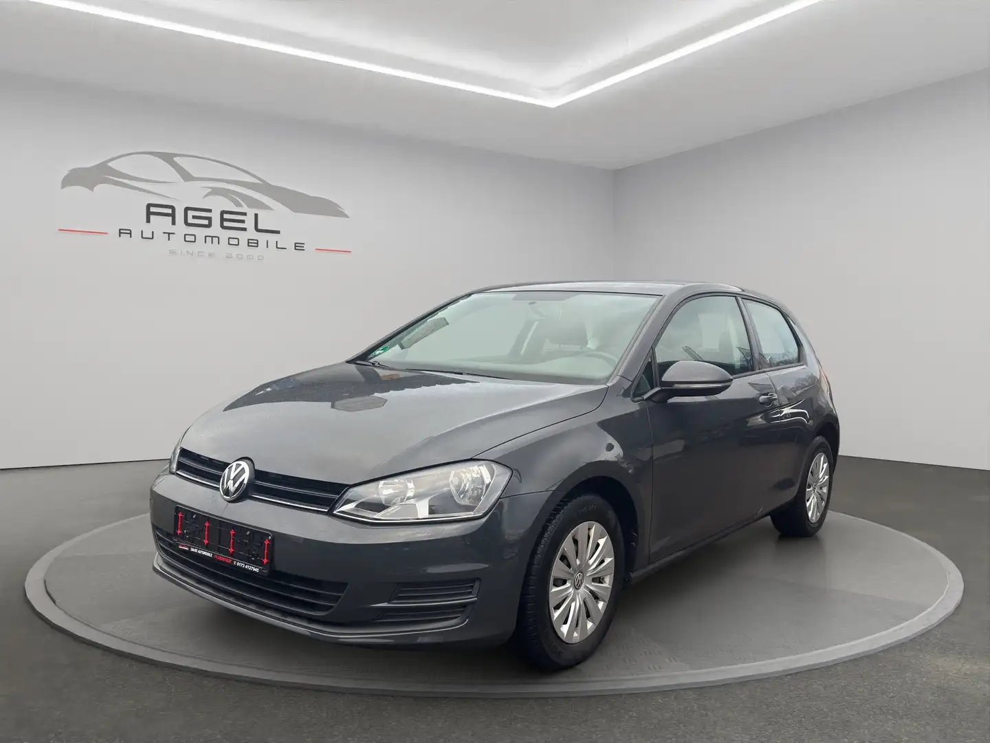 Volkswagen Golf Trendline BMT*Klima*Auto Hold*TÜV Neu* Gris - 1