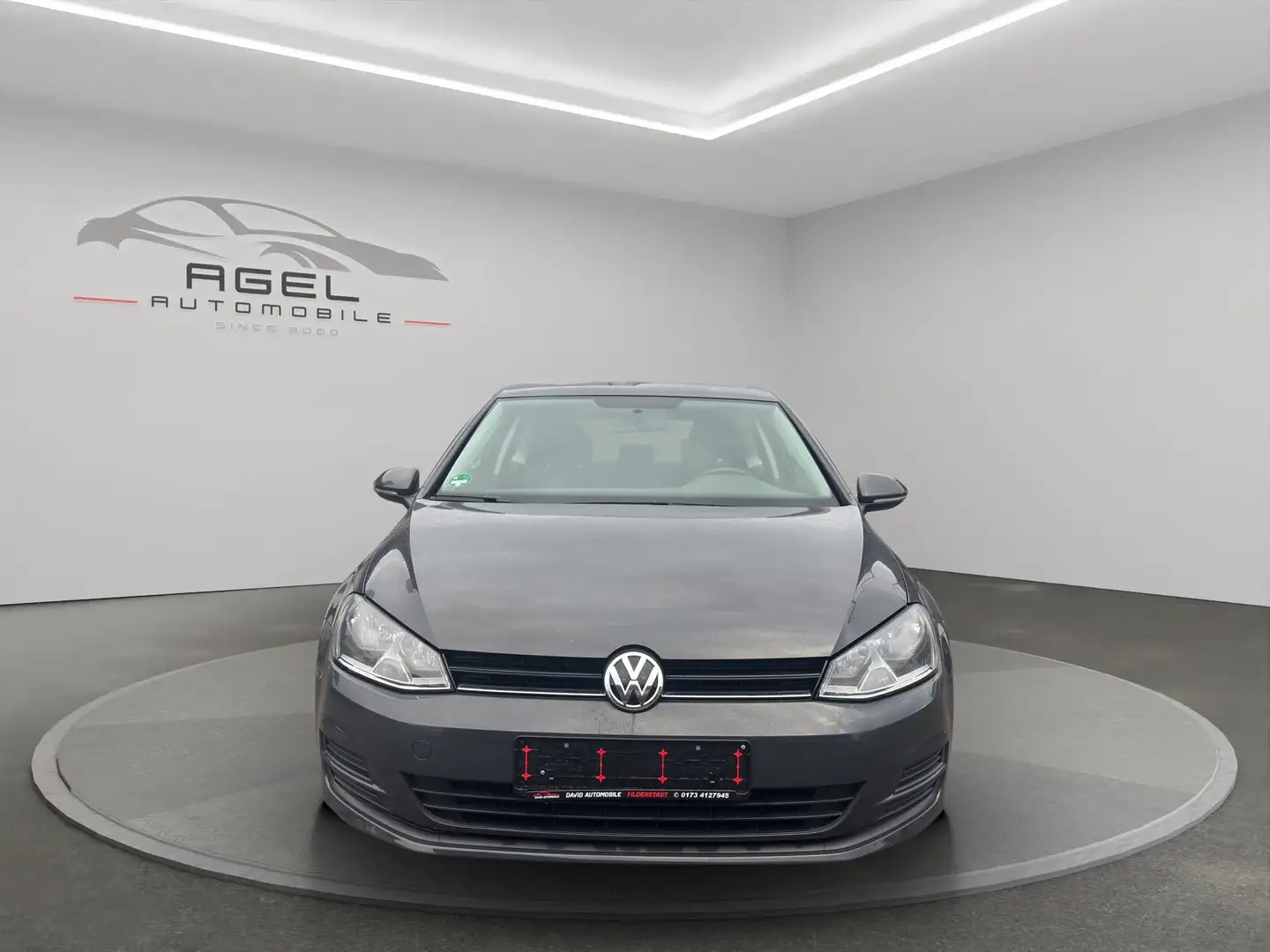 Volkswagen Golf Trendline BMT*Klima*Auto Hold*TÜV Neu* Gris - 2