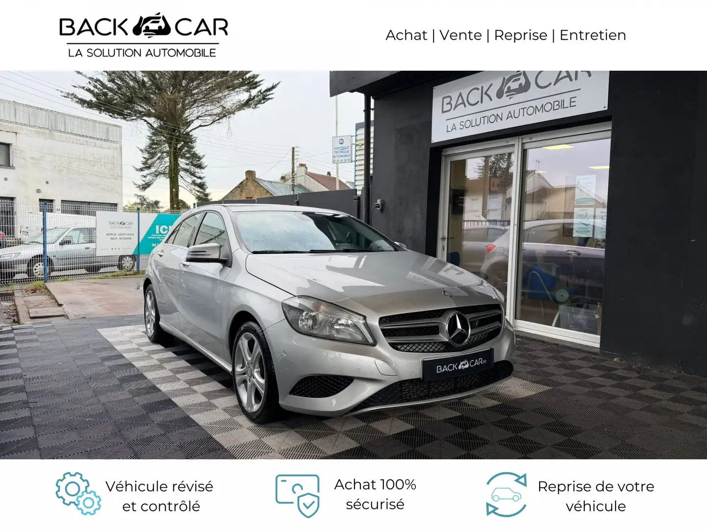 Mercedes-Benz A 180 180 CDI BlueEFFICIENCY Inspiration 7-G DCT - SUIVI ENTRETIEN MERCEDES Grau - 1