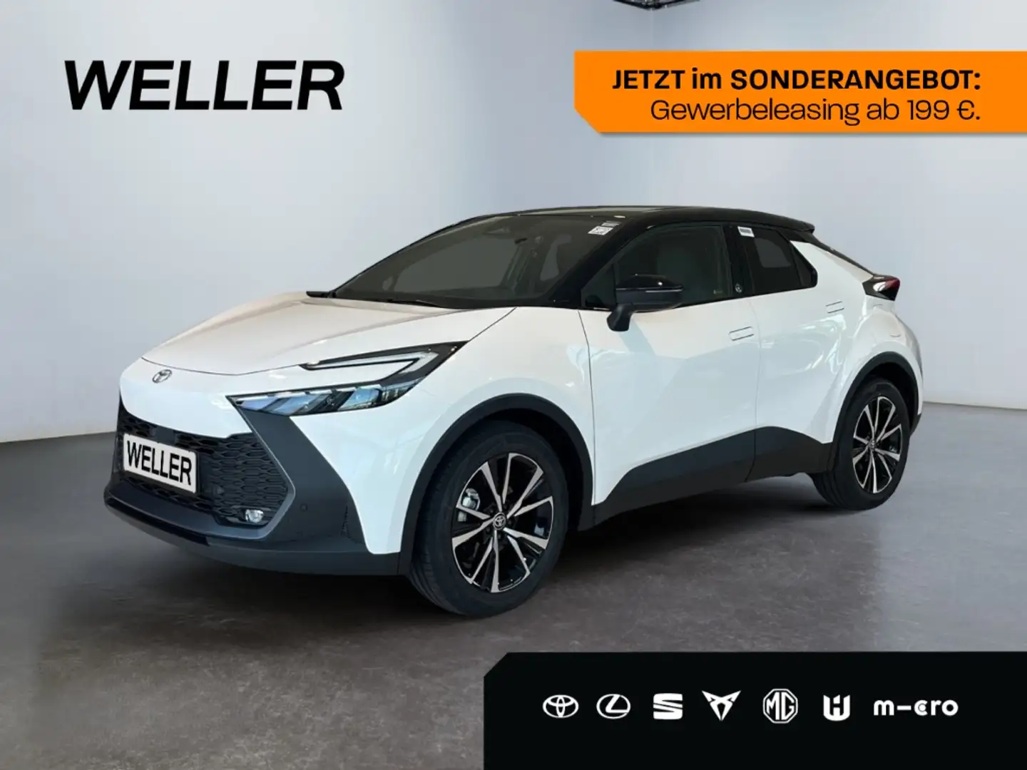 Toyota C-HR 2.0 PHEV Teamplayer *Gewerbeleasing ab 199€* Wit - 1