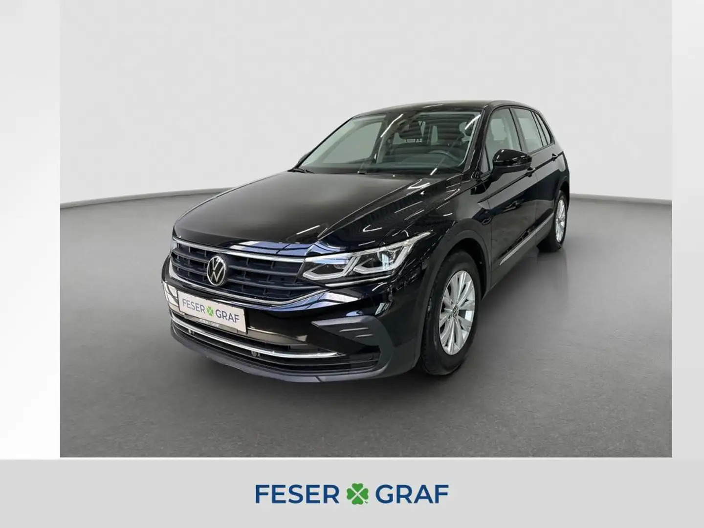 Volkswagen Tiguan 1.5 TSI 110 kW 6-Gang ACC Matrix Navi Schwarz - 1