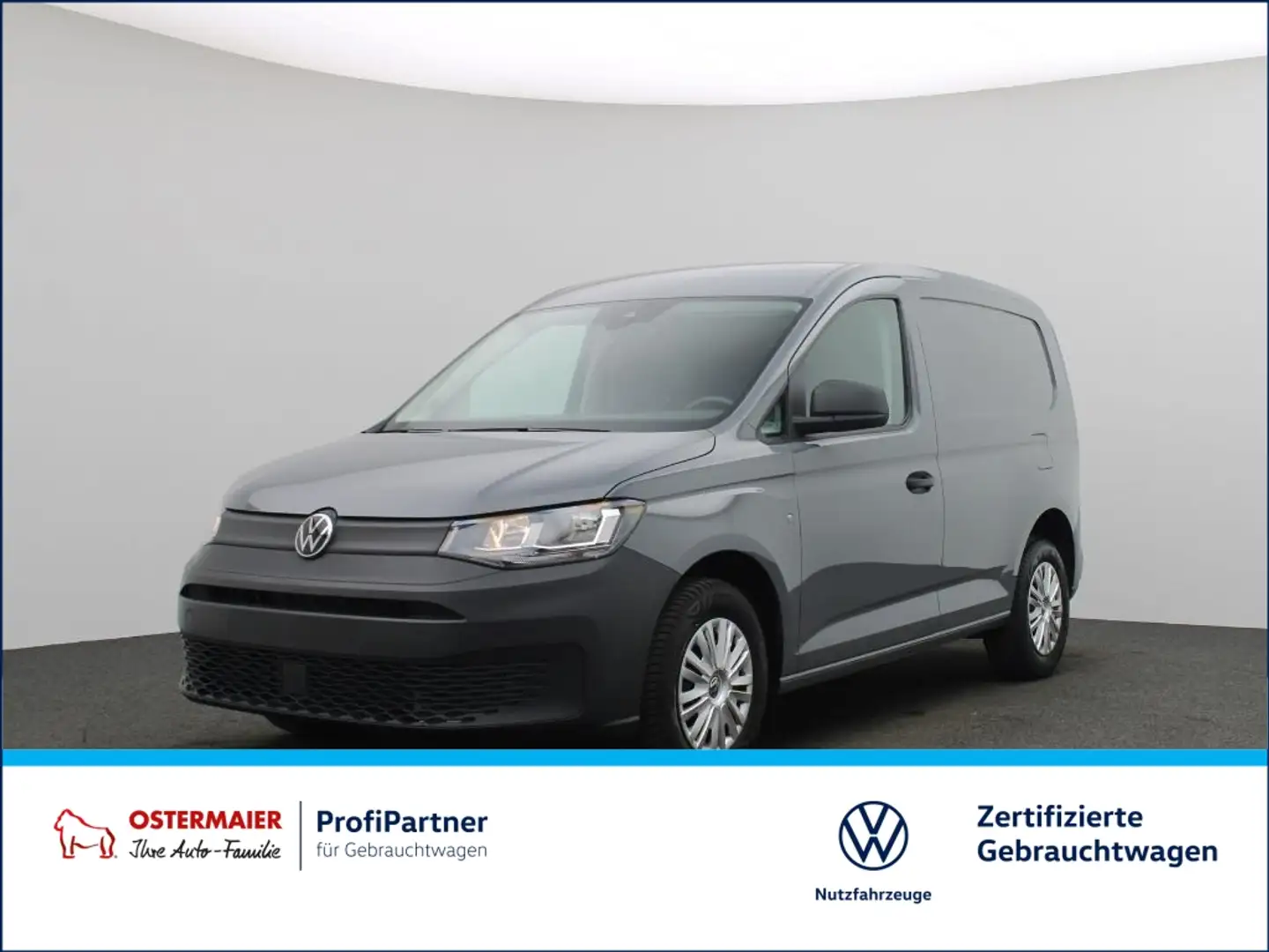 Volkswagen Caddy Cargo +FLÜGELTÜR 2.0TDI 102PS SITZHZG Šedá - 1