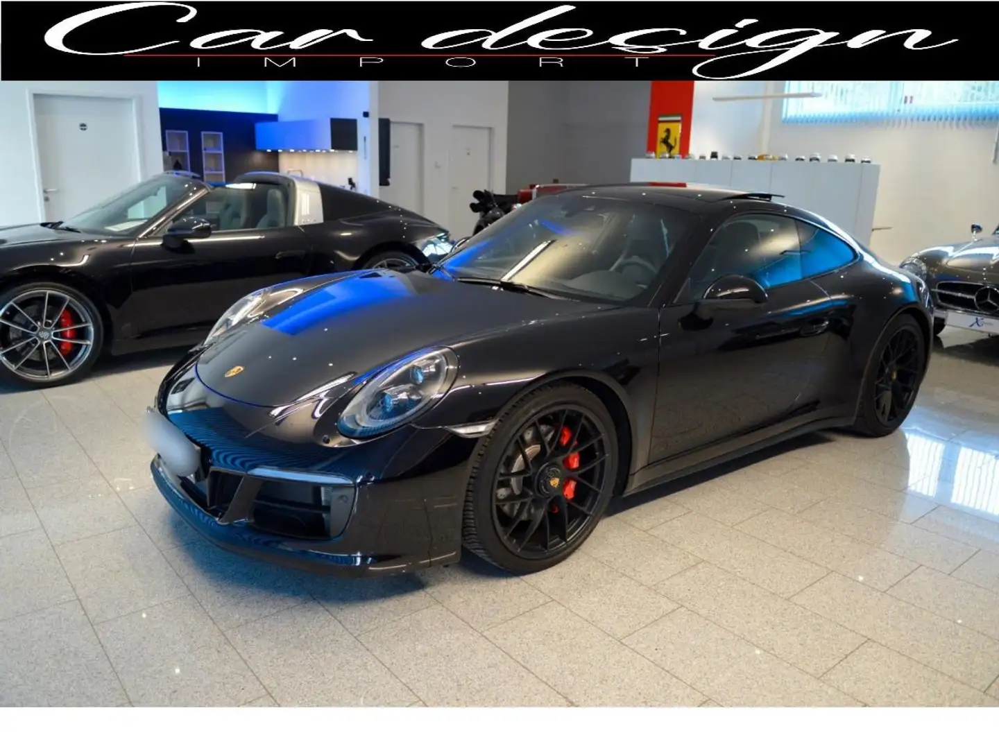 Porsche 911 3.0i - 450  TYPE 991 COUPE Carrera 4 GTS PHASE 2 Schwarz - 1