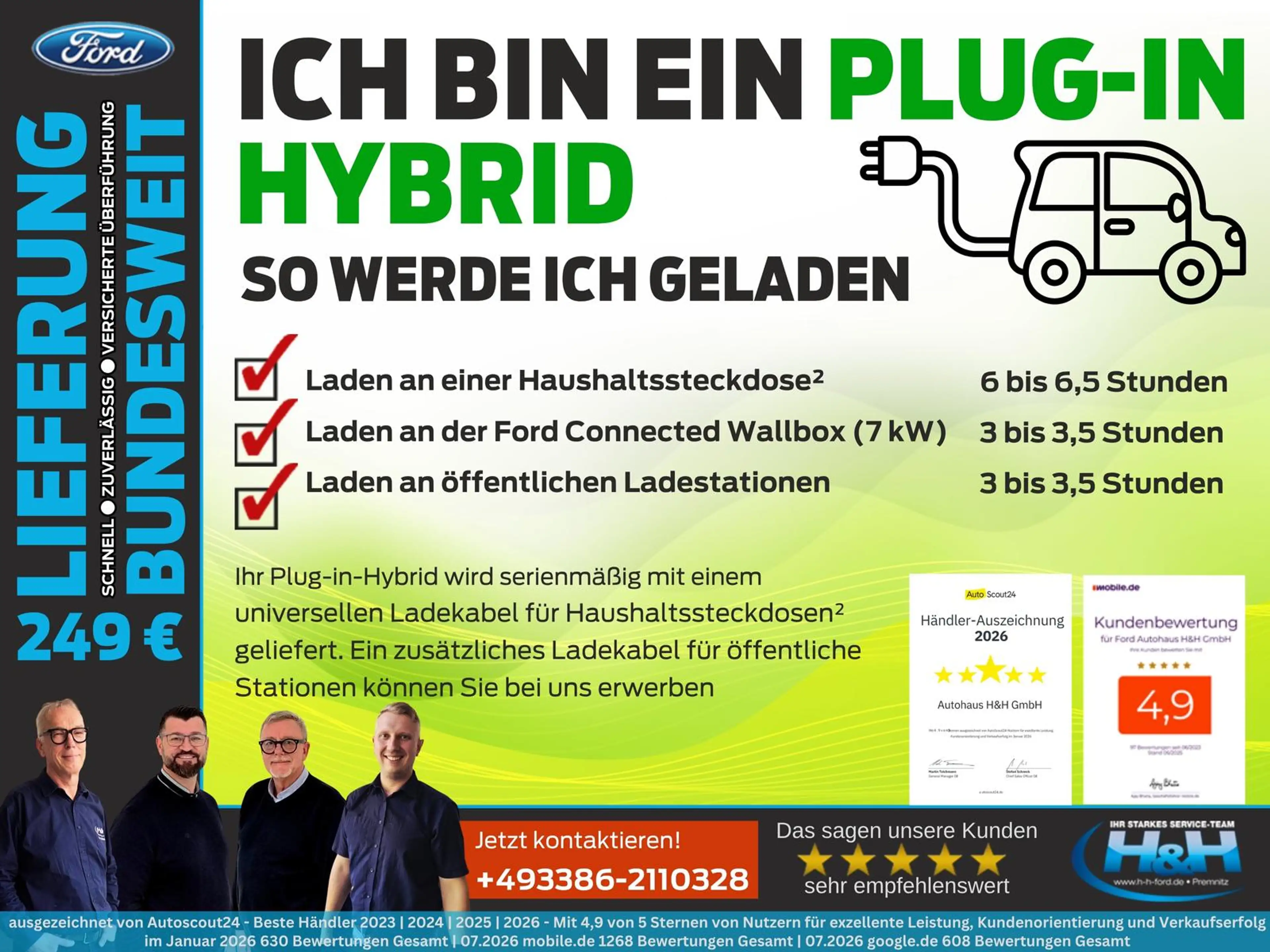Ford Tourneo Connect 1.5PHEV Active ACC+Pano+Ergo+SHZ — photo 11