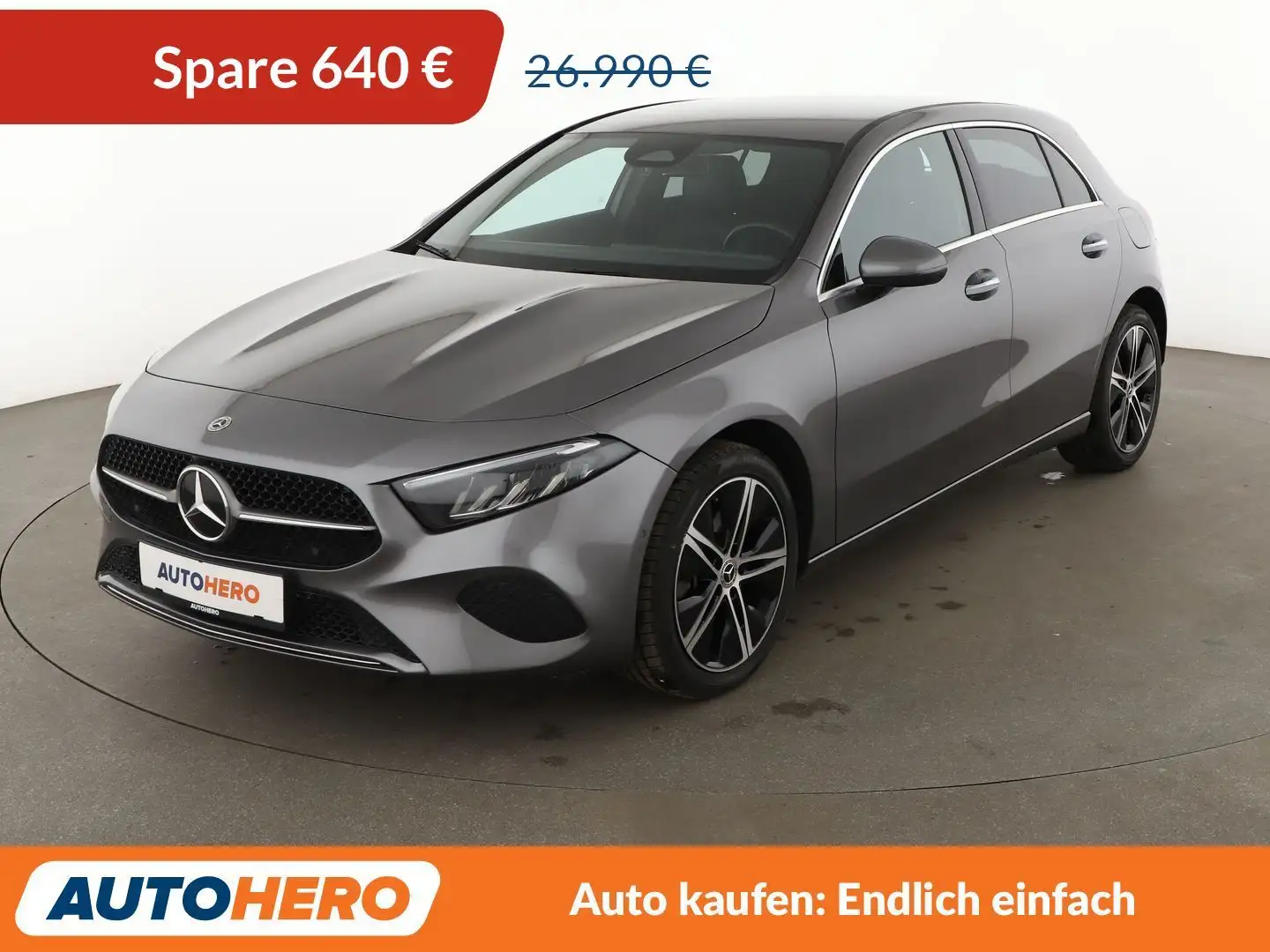 Mercedes-Benz A 250 A 250e Progressive Aut.*NAVI*TEMPO*LED*CAM*SHZ*PDC Grau - 1