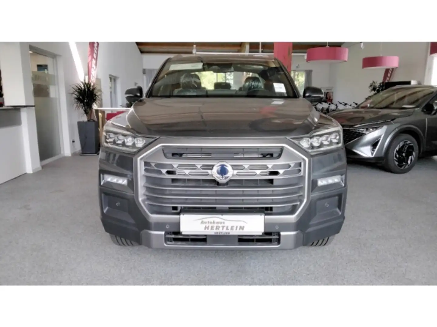 SsangYong Musso Grand Black Line 4WD -, 3,5 to.Anhängelast Grau - 2