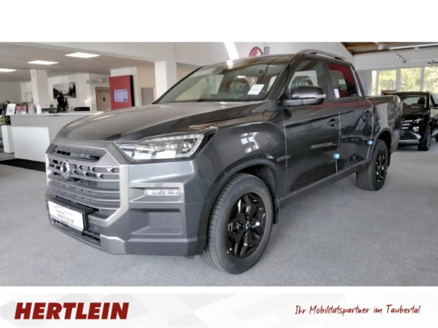 SsangYong Musso Grand Black Line 4WD -, 3,5 to.Anhängelast Grau - 1