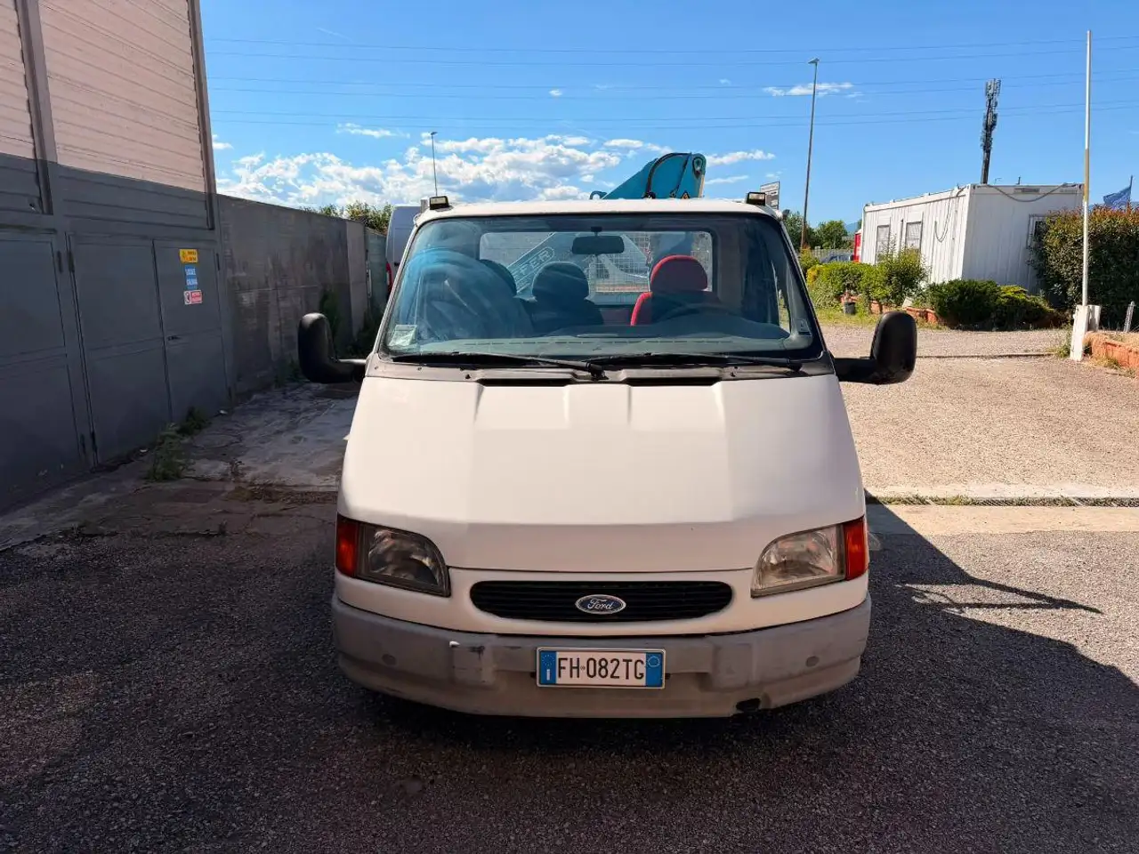 FORD TRANSIT 2.5 diesel Ribaltabile Gru EFFER 1500AZ, foto 12