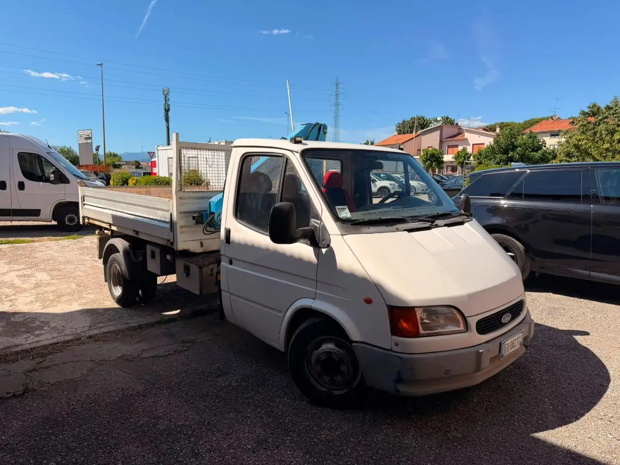 FORD TRANSIT 2.5 diesel Ribaltabile Gru EFFER 1500AZ, foto 7