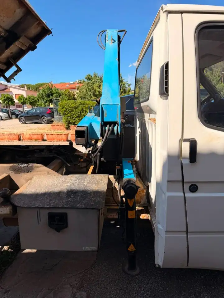 FORD TRANSIT 2.5 diesel Ribaltabile Gru EFFER 1500AZ, foto 4
