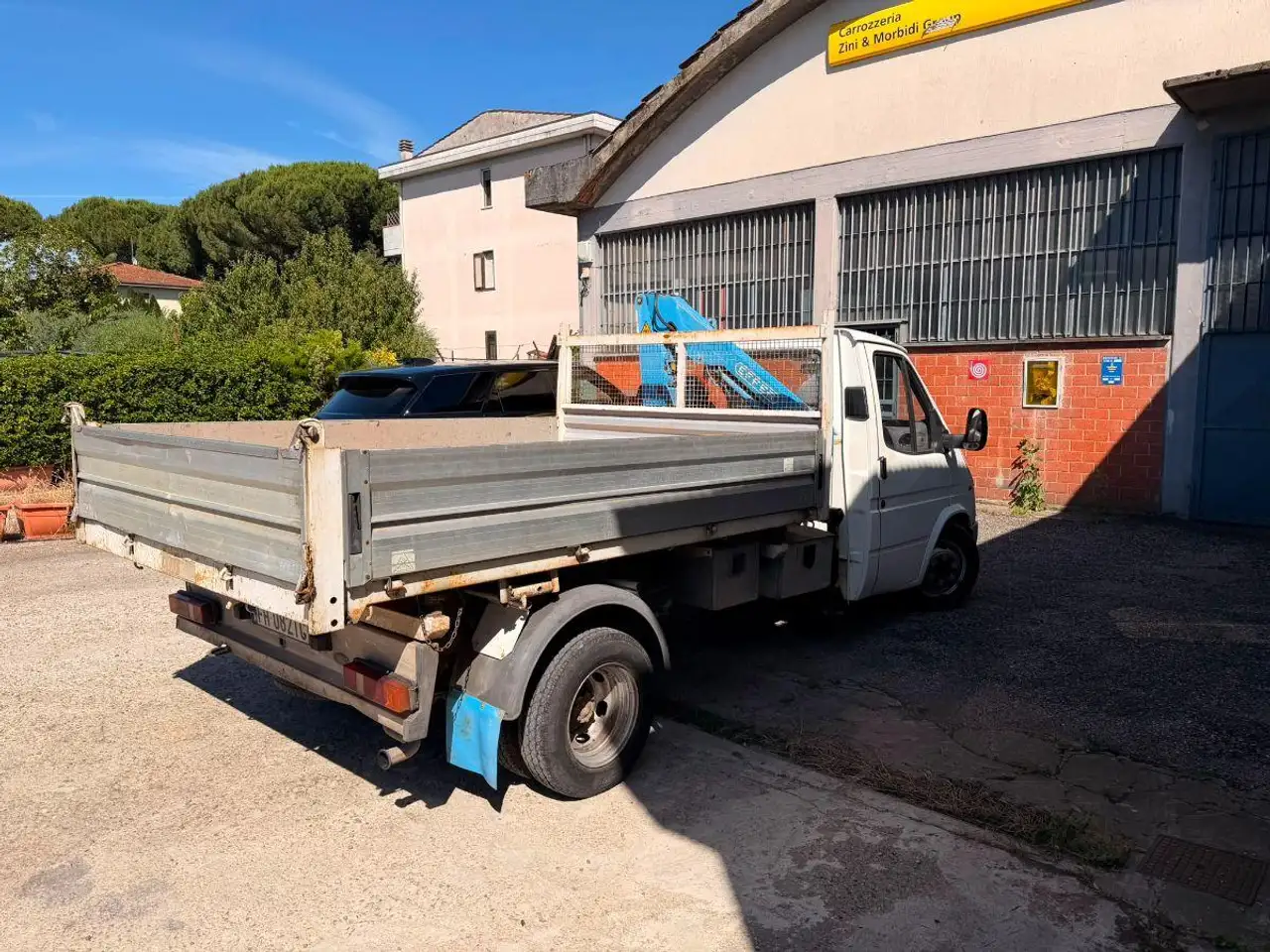 FORD TRANSIT 2.5 diesel Ribaltabile Gru EFFER 1500AZ, foto 8