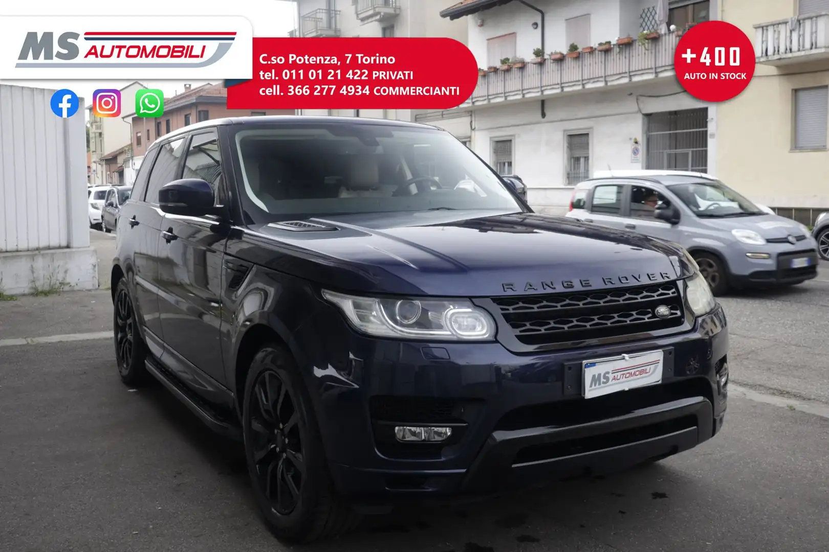 Land Rover Range Rover Sport Land Rover RR Sport Range Rover Sport 3.0 TDV6 HS Blu/Azzurro - 1