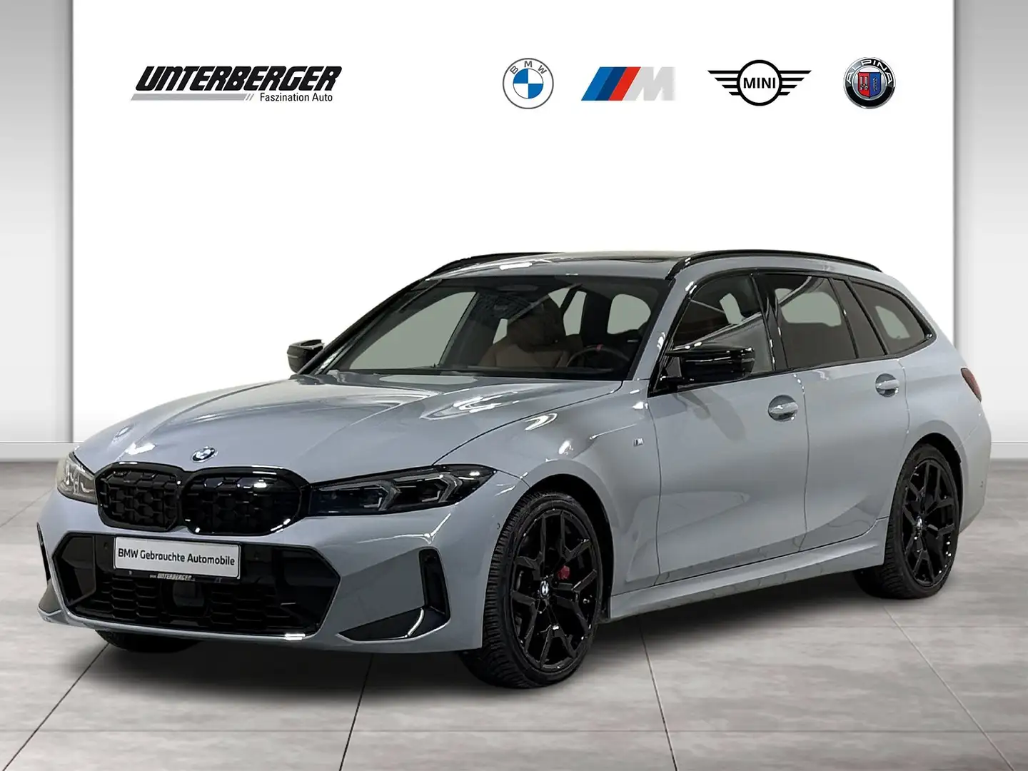 BMW 340 M340d xDrive Touring Standhzg AHK ACC 360° Pano HU Grau - 1