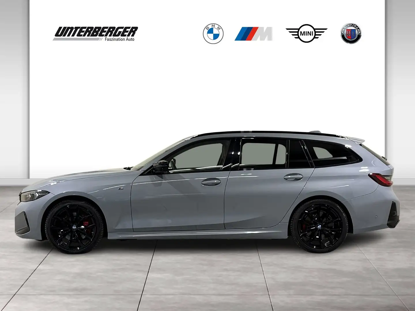 BMW 340 M340d xDrive Touring Standhzg AHK ACC 360° Pano HU Grau - 2