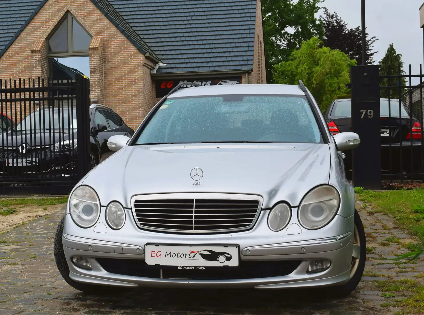 Mercedes-Benz E 220 CDI/Avantgarde/Automaat/GPS/LEDER Zilver - 1