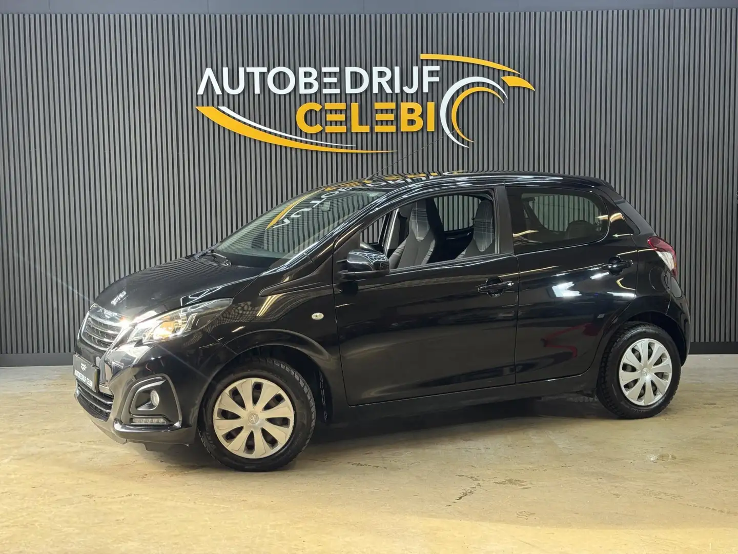 Peugeot 108 1.0 e-VTi Active 2017 ZWART AIRCO|NAP|ELEKTRR Zwart - 2