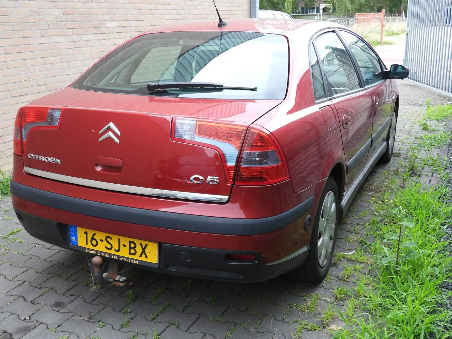 Citroen C5 2.0-16V Ligne Prestige trekhaak/lpg  export/handel Rood - 2