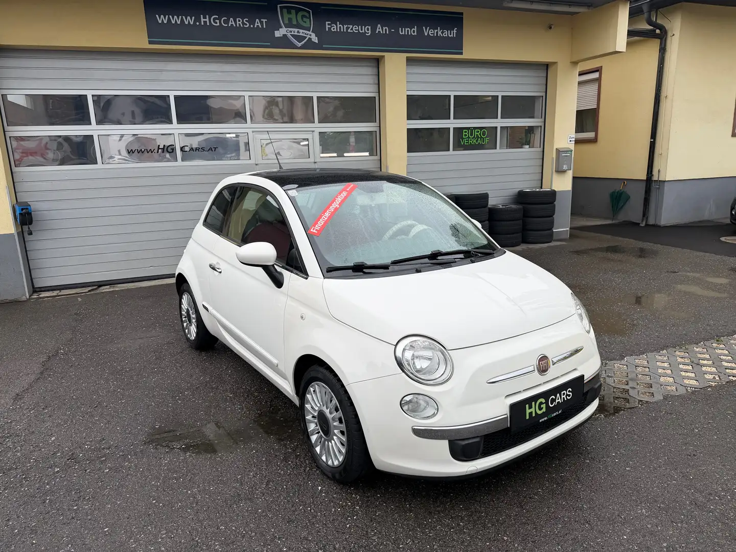 Fiat 500 Lounge *Kamera*Panorama*TÜV*wenig KM!* Weiß - 2