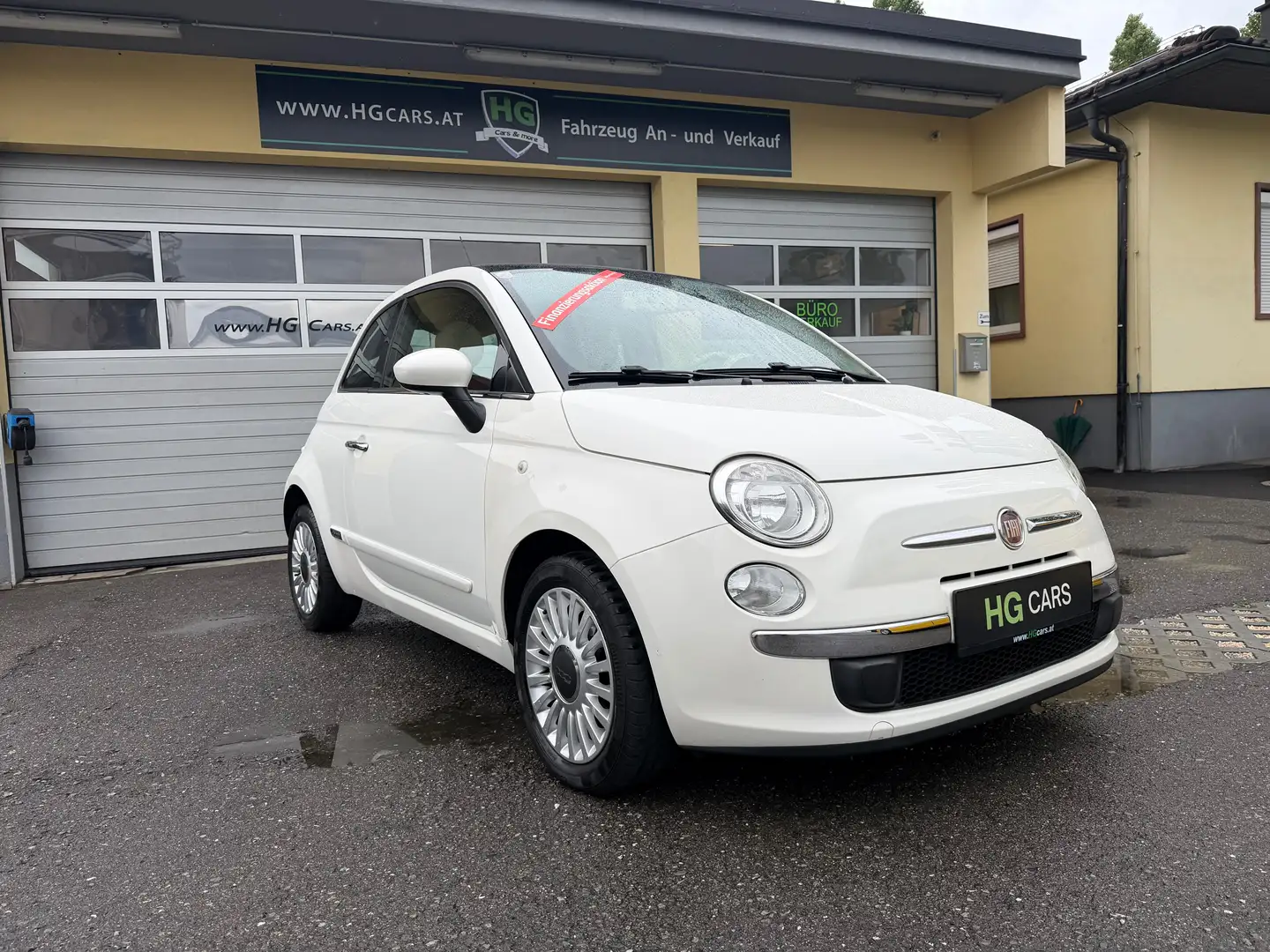 Fiat 500 Lounge *Kamera*Panorama*TÜV*wenig KM!* Weiß - 1