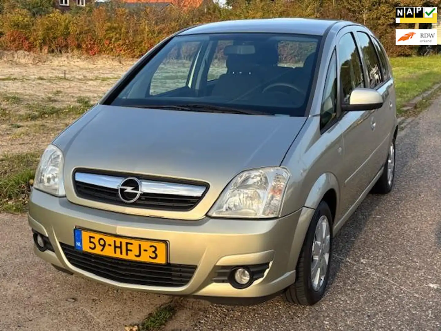 Opel Meriva 1.4-16V Temptation Airco Electric pakket Audio-CD/ Beige - 1
