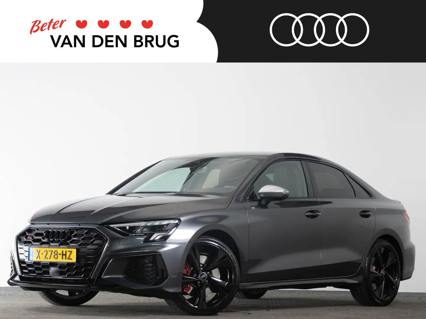 Audi S3 Limousine 2.0 TFSI 310 PK QUATTRO | LED | Bang&Olu Grau - 1