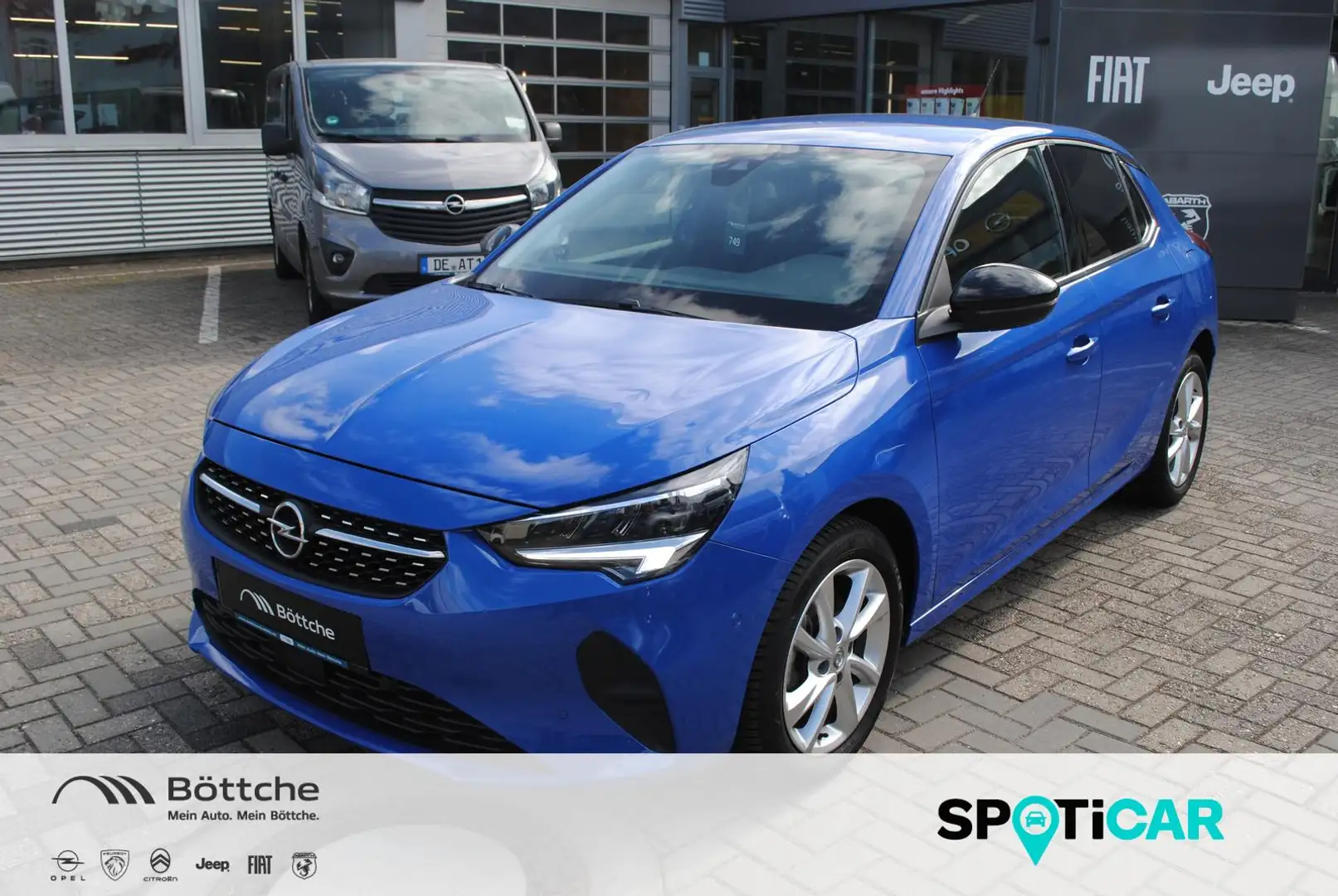 Opel Corsa F Elegance Blauw - 1