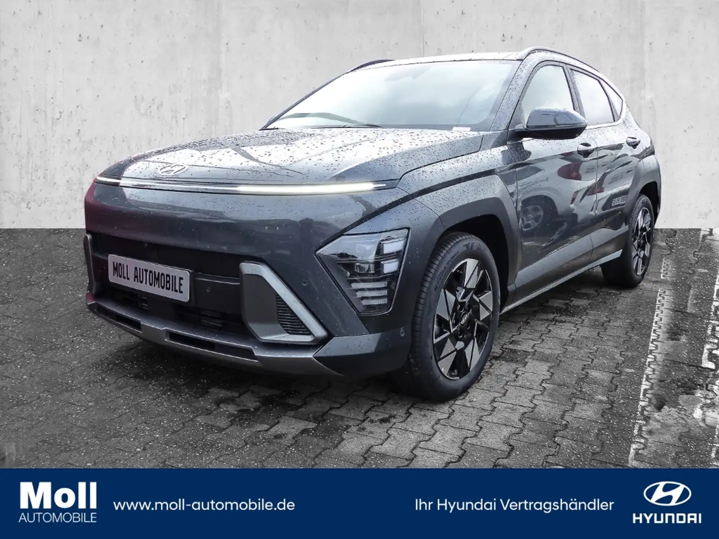 Hyundai KONA Prime Sitz-Paket Bose Schiebedach Grau - 1