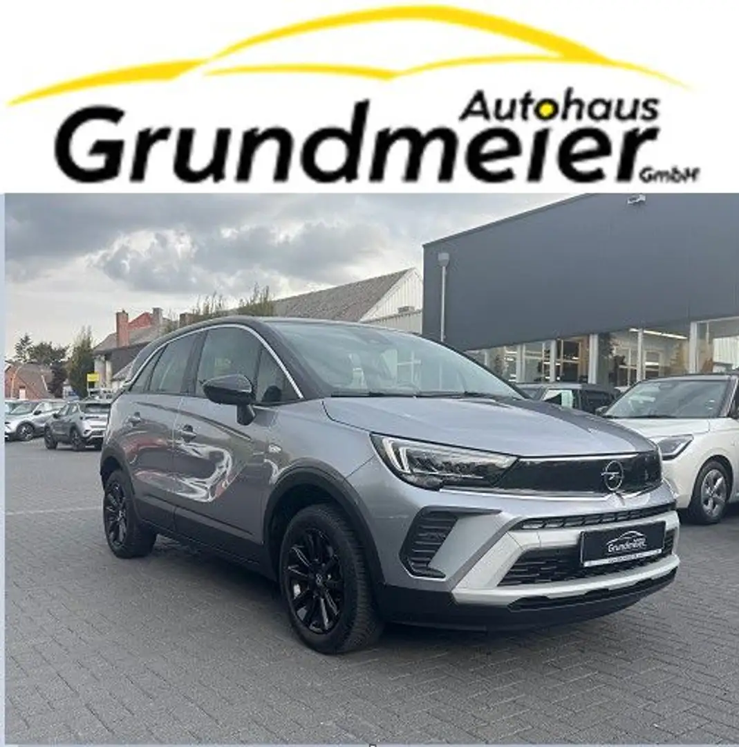Opel Crossland X Elegance /Allwetter/Kamera/AHK Silber - 1