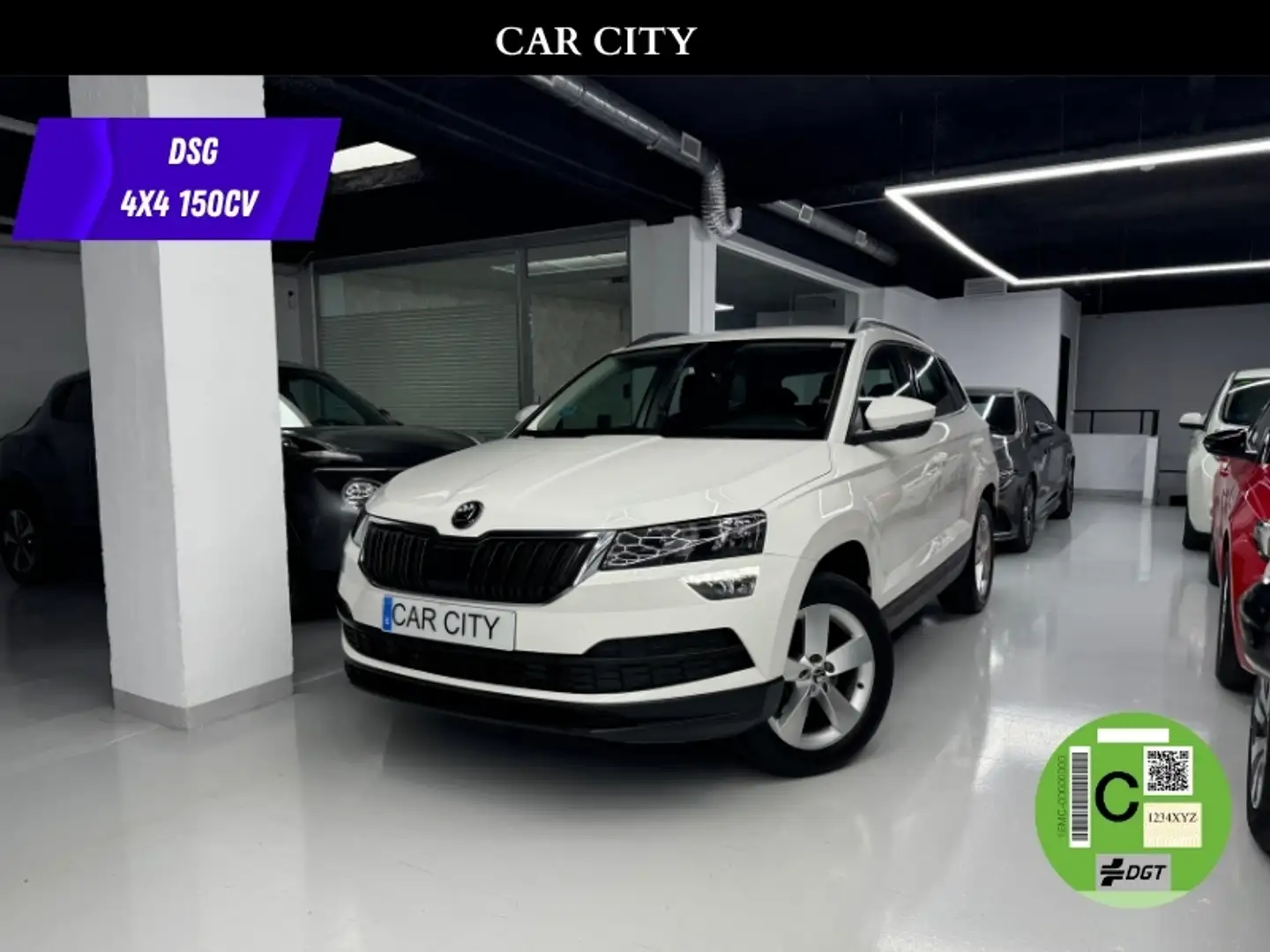 Skoda Karoq 2.0TDI AdBlue Ambition 4x4 DSG 110kW Blanco - 1