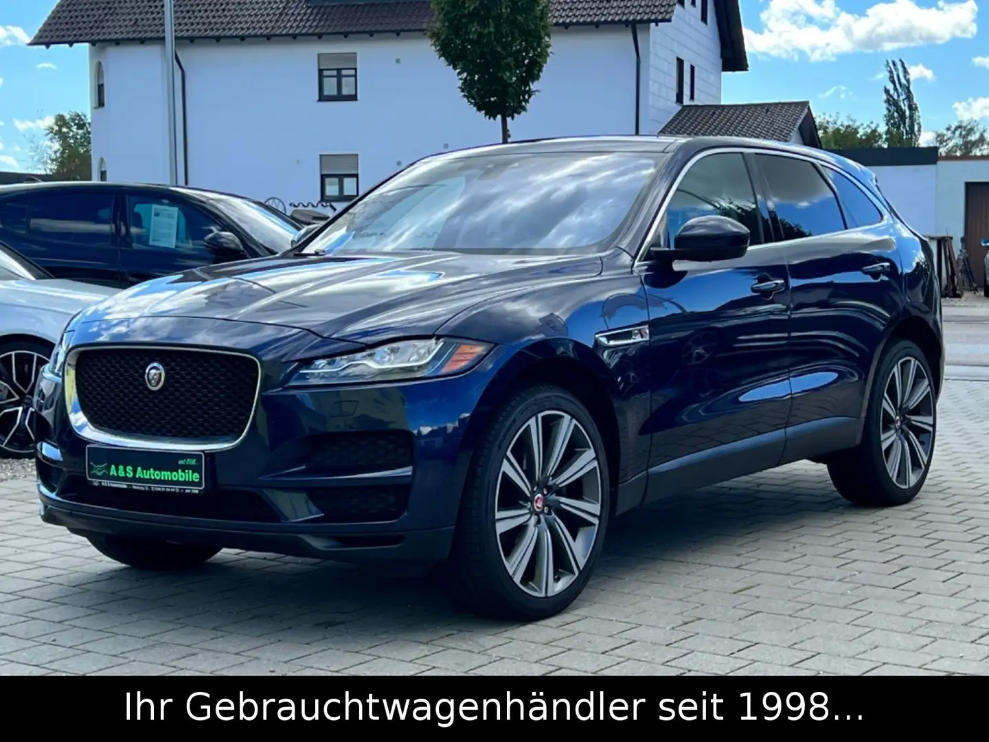 Jaguar F-Pace 35t Prestige AWD *PANO/LED/CAM/MERIDIAN* Blau - 2
