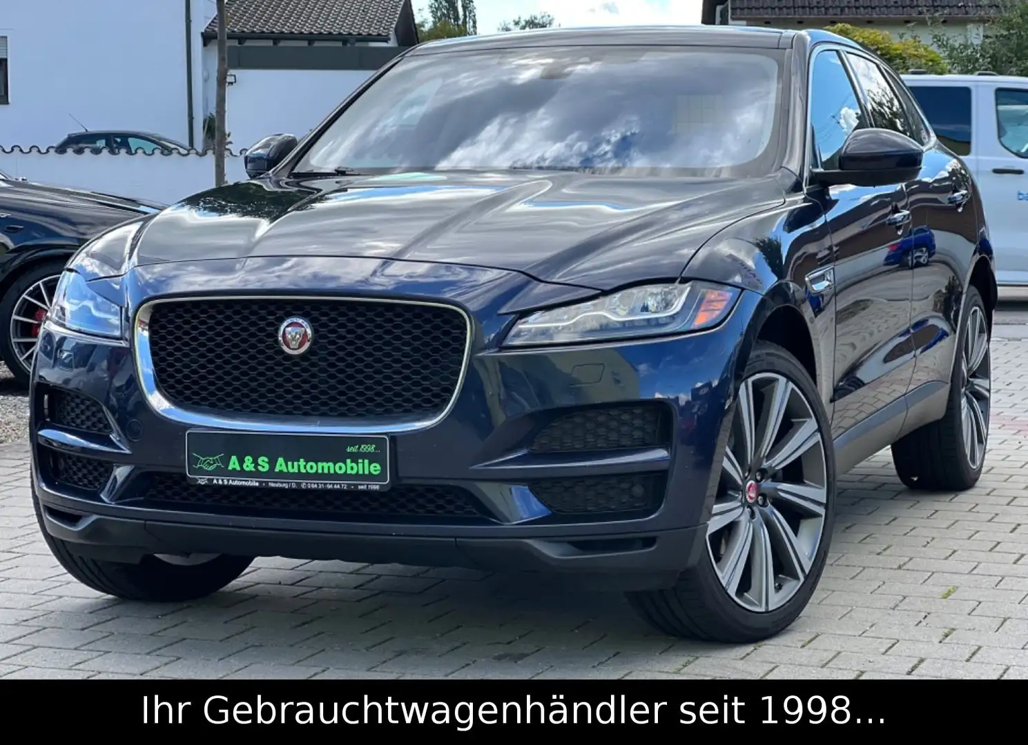 Jaguar F-Pace 35t Prestige AWD *PANO/LED/CAM/MERIDIAN* Blau - 1
