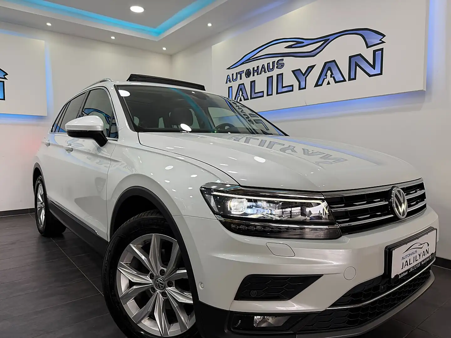 Volkswagen Tiguan 2,0 TDI SCR Highline DSG, HEAD UP, PANO, NAVI, ... Weiß - 2
