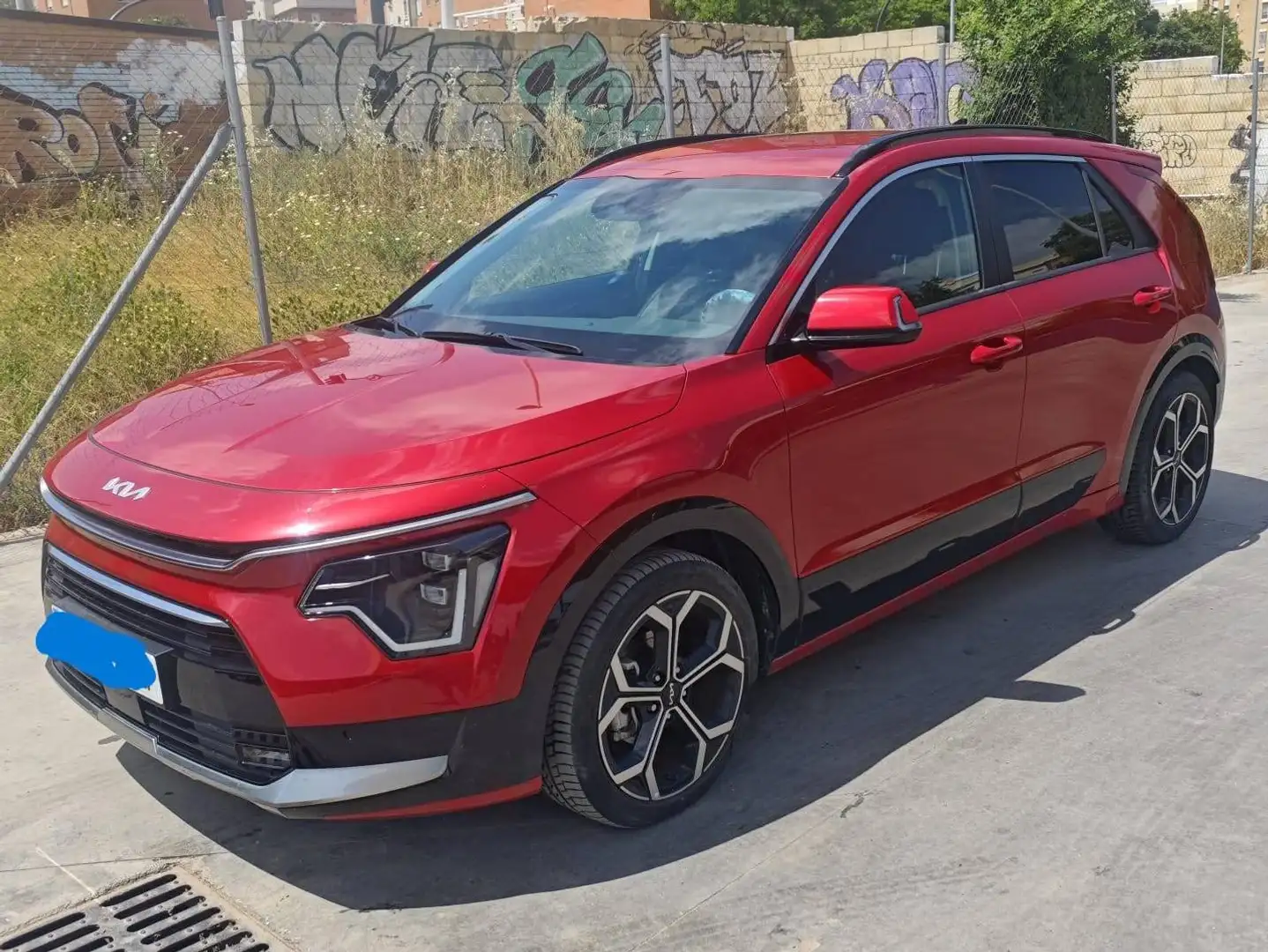 Kia Niro Niro 1.6 HEV Emotion 141 Emotion Rojo - 1