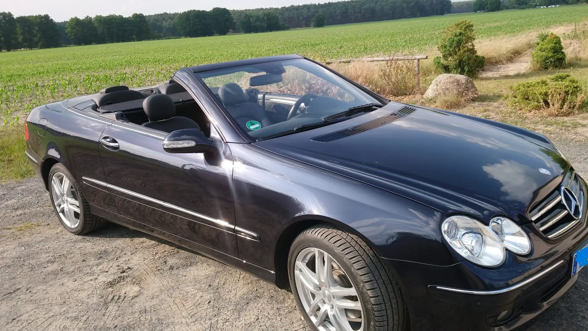 Mercedes-Benz CLK 200 CLK Cabrio 200 Kompressor Avantgarde Schwarz - 2