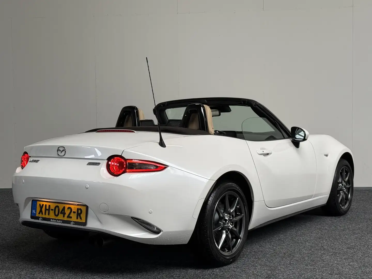 Mazda MX-5 1.5 SkyActiv-G 132 Chairo | LEDER | CARPLAY | PDC Blanc - 2