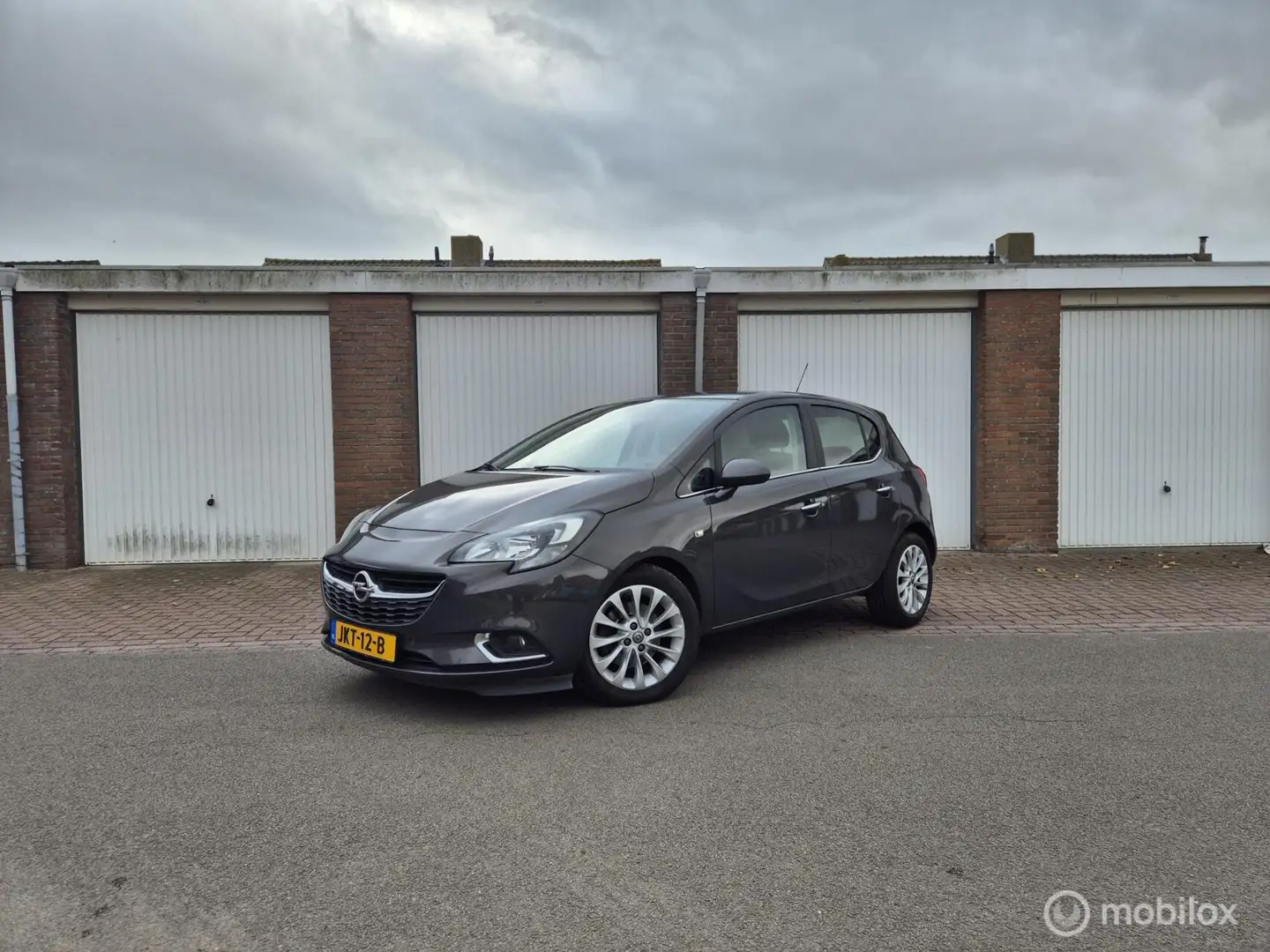 Opel Corsa 1.0 Turbo Innovation / 5-Deurs / Airco / Cruisecon Gris - 1
