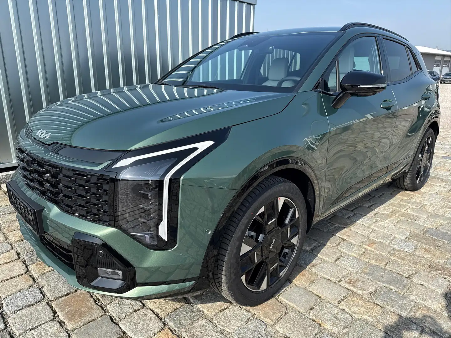 Kia Sportage Neues Modell-GT-Line-1.6 T-GDI 7 DCT 4WD 180 PS... Grün - 1