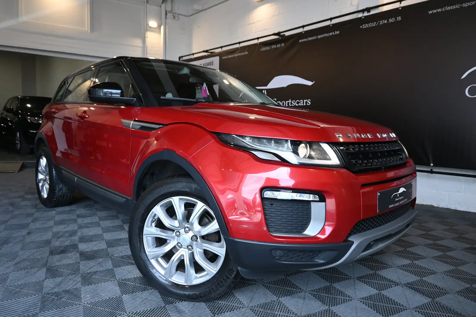 Land Rover Range Rover Evoque 2.0 TD4 4WD HSE / CUIR / GPS NAVI / LANE ASSIT !! Rouge - 2